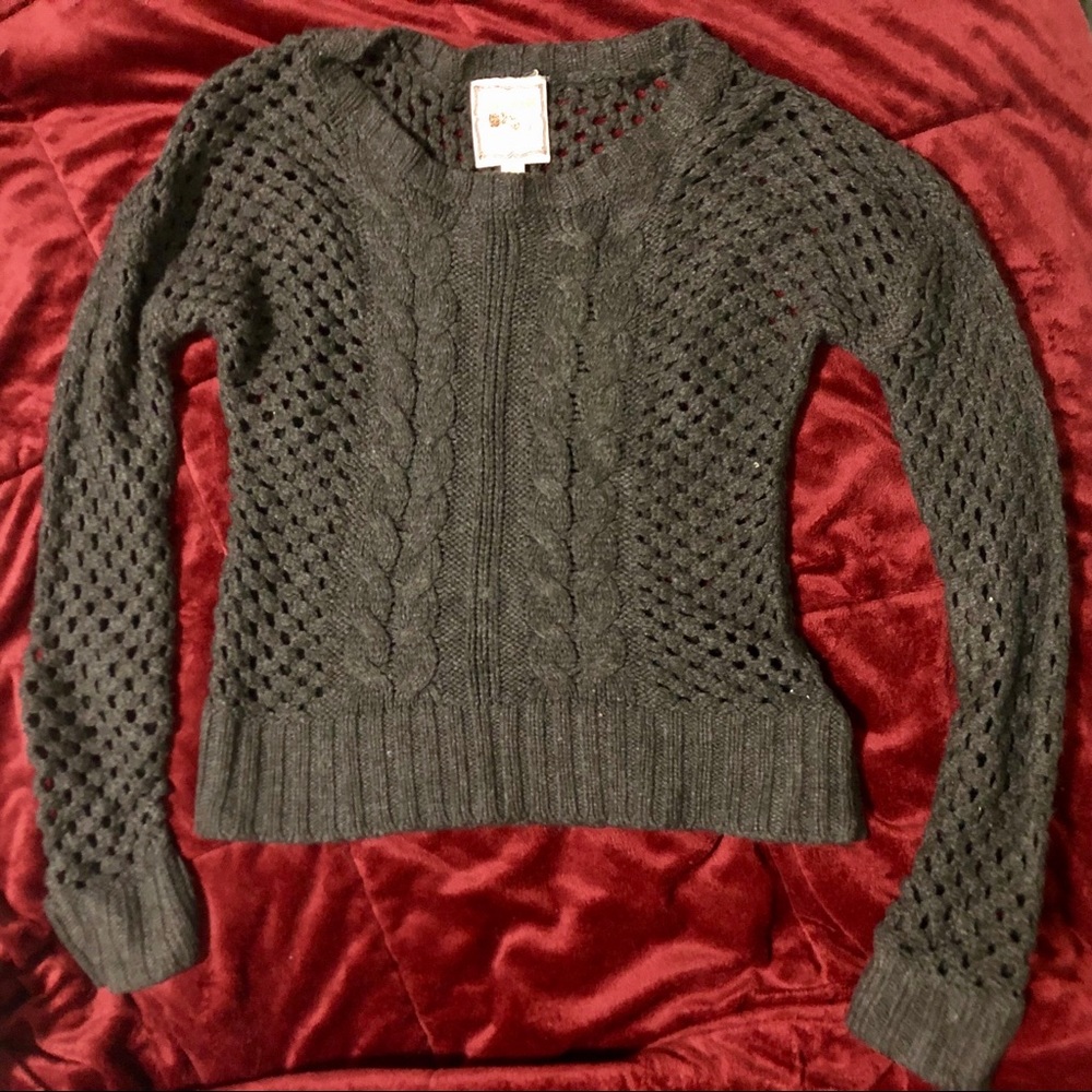 Soft Pink Rose Sweater (Small)
